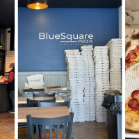 Blue Square Pizza