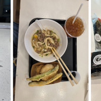 Ofuku onigiri and boba