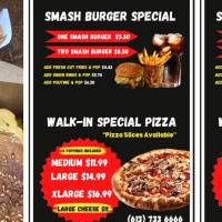 Pizza & Smash Burger