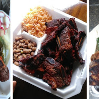 Pollos asados a la leña