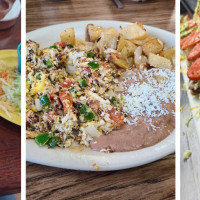 Taqueria el chaparro de jalisco El capitán mariscos y Taqueria